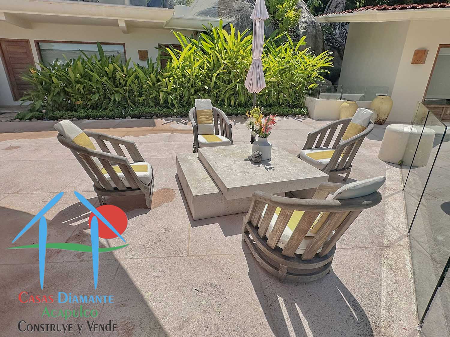 Casa 8 Caballos - Terraza con alberca 15